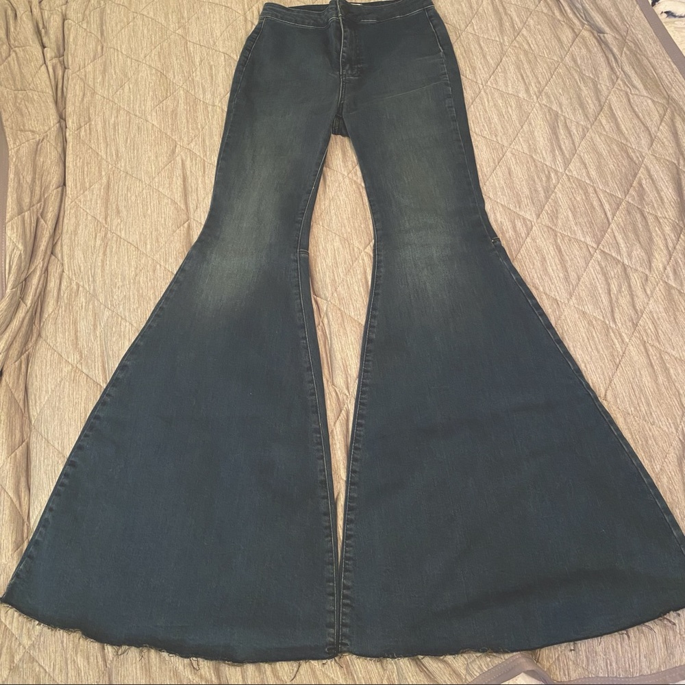 Free People We The People Just Float On Flare Jeans